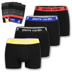 Pierre Cardin, трусы-боксеры, мужские, хлопок, 4 штуки цена и информация | Мужские трусы | 220.lv