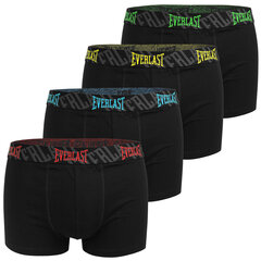 Everlast, трусы-боксеры, мужские, черный, 4 штуки цена и информация | Men's pants l | 220.lv