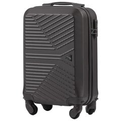 Маленький чемодан для ручной клади MERLIN, темно-серого цвета цена и информация | Чемоданы, дорожные сумки | 220.lv