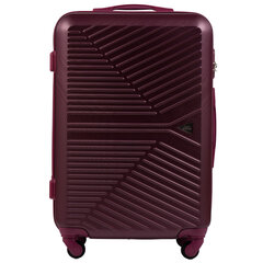 Красный чемодан для ручной клади DURALUXE цена и информация | Чемоданы, дорожные сумки | 220.lv