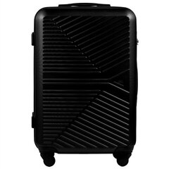 Черный чемодан ручной клади PREDATOR цена и информация | Чемоданы, дорожные сумки | 220.lv