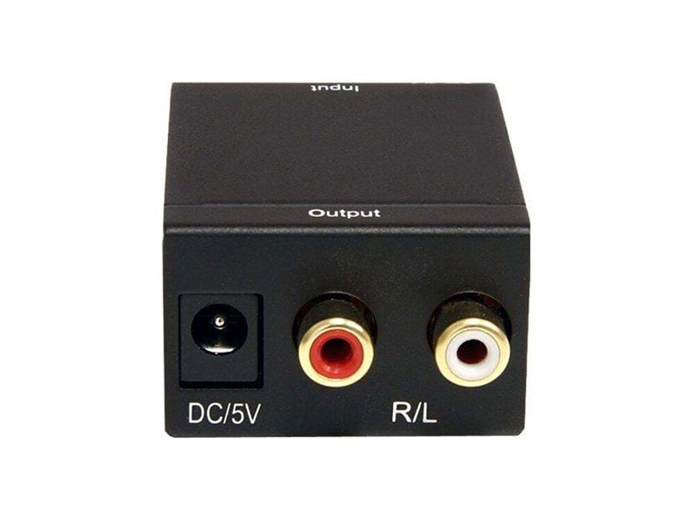 Toslink RCA R / L cena un informācija | Adapteri un USB centrmezgli | 220.lv