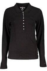 Sieviešu T-krekls Tommy Hilfiger, melns cena un informācija | T-krekli sievietēm | 220.lv