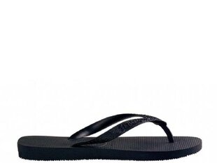 Top black havaianas for women's black 40000290090 40000290090 цена и информация | Мужские шлепанцы, босоножки | 220.lv