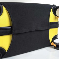 Черная крышка чемодана S, для ручной клади (25-53л) цена и информация | Чемоданы, дорожные сумки | 220.lv