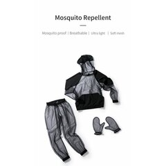 Костюм от комаров Naturehike, черный цена и информация | Туристическая мебель | 220.lv