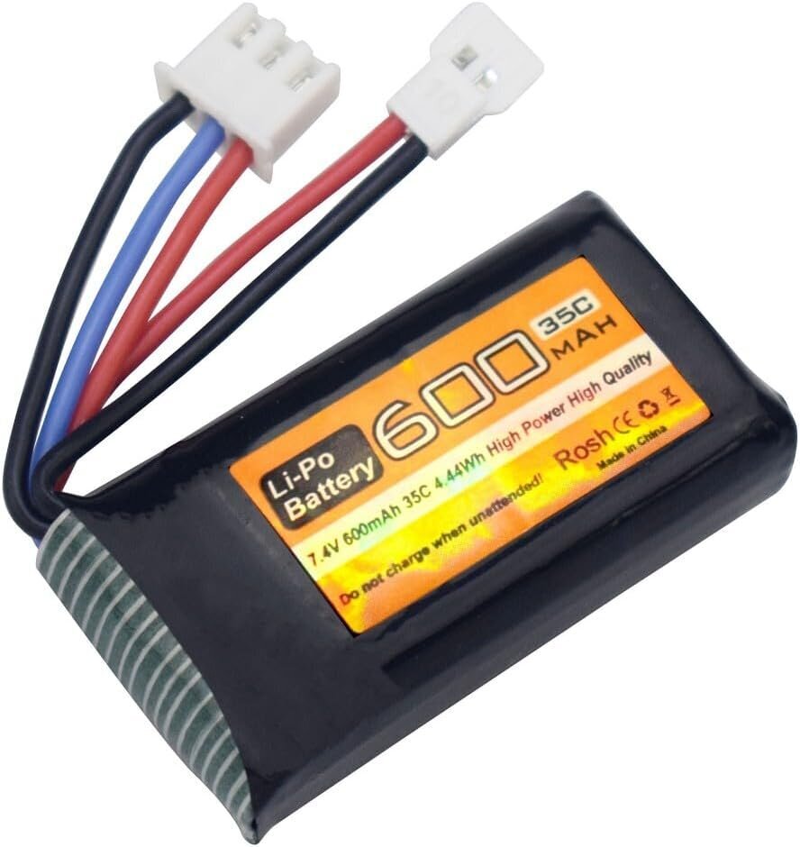 7.4V 600mAh 35C 2S LiPo akumulators ar Molex kontaktdakšu cena un informācija | Droni | 220.lv