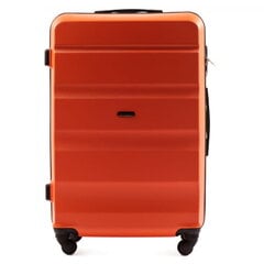 Оранжевый большой чемодан FALCON цена и информация | Чемоданы, дорожные сумки | 220.lv