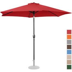 Dārza lietussargs 300 cm, sarkans цена и информация | Зонты, маркизы, стойки | 220.lv