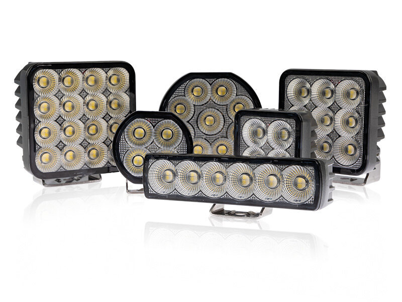 LED dienas gaitas lukturi BullPro Spectrum Square 24 cena un informācija | Automašīnu spoguļi, restes, lukturi | 220.lv