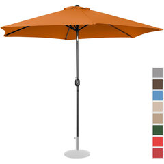 Dārza lietussargs 300 cm, oranžs cena un informācija | Saulessargi, markīzes un statīvi | 220.lv