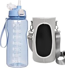 Спортивная бутылка для воды Shbrifa, 2 л, синий цена и информация | Фляги для воды | 220.lv