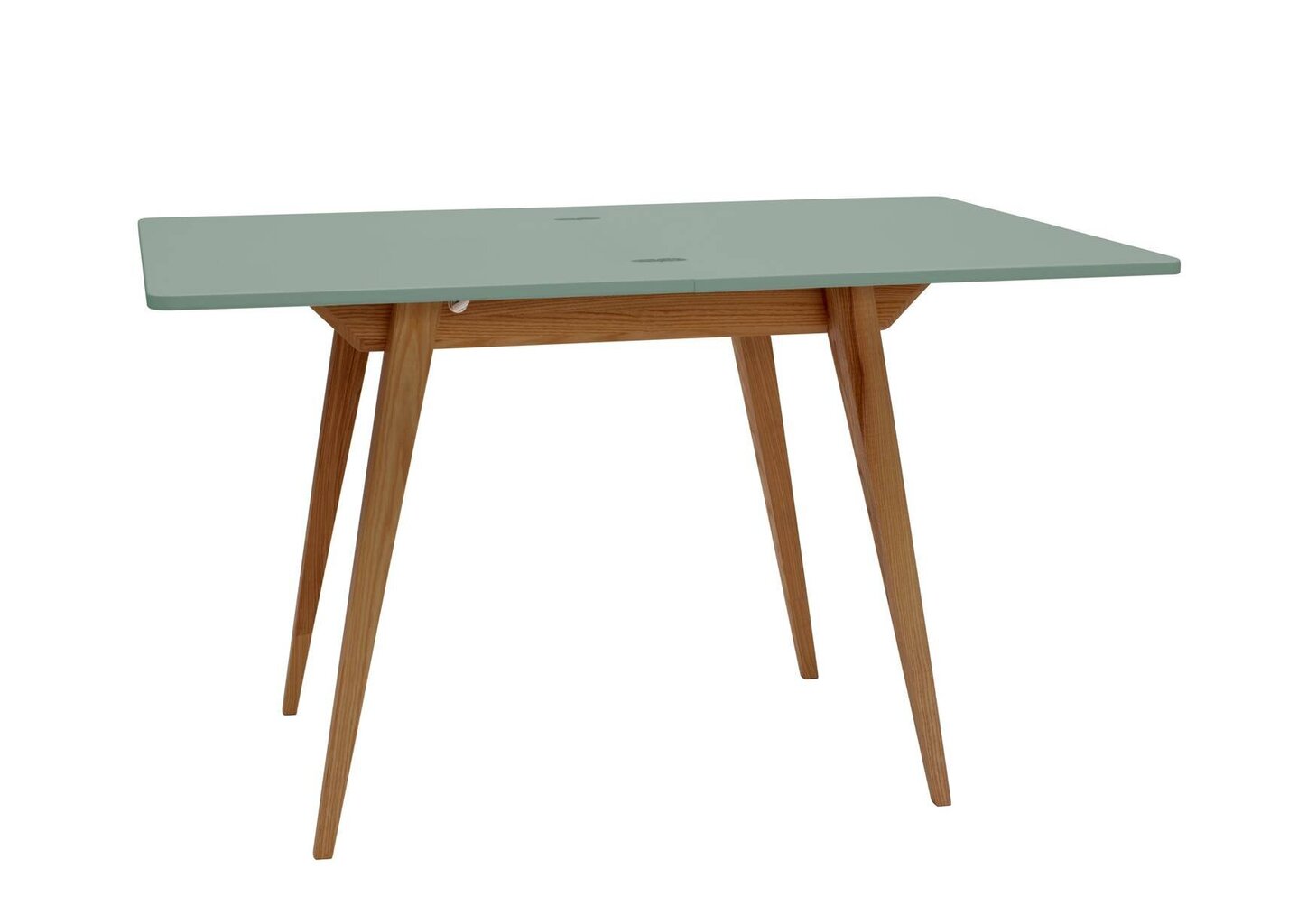 Galds Envelope, 90x65cm, zaļš цена и информация | Virtuves galdi, ēdamgaldi | 220.lv