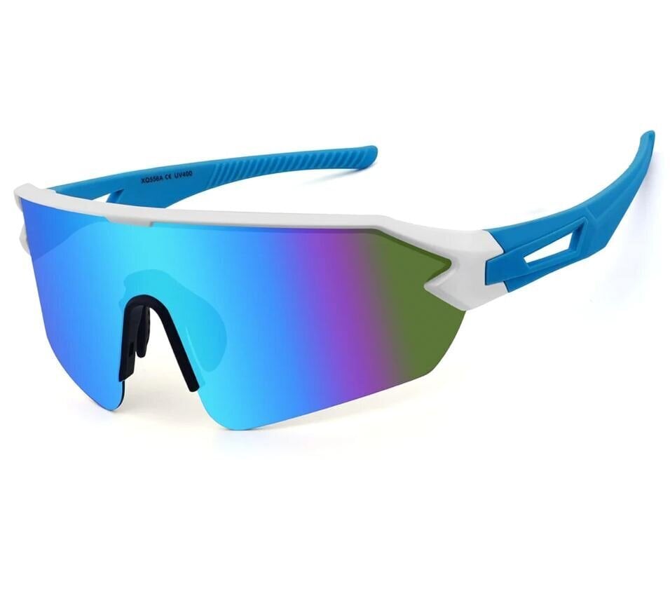 Polarizētās sporta saulesbrilles UV 400 Ouliqi, zilas cena un informācija | Sporta brilles | 220.lv