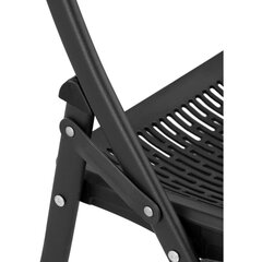 Saliekamais krēsls Fromm & Starck, melns, 5gab. cena un informācija | Biroja krēsli | 220.lv