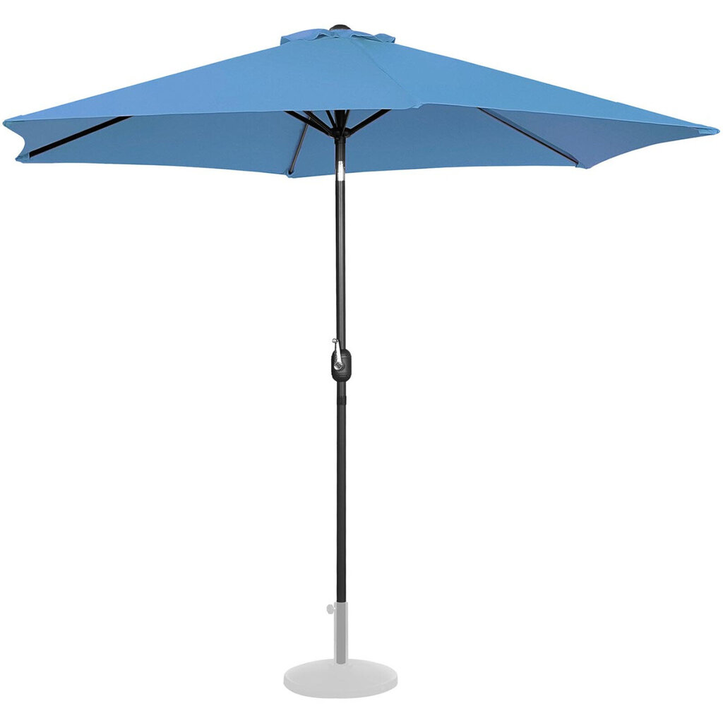 Dārza lietussargs ar diametru 300 cm, zils cena un informācija | Saulessargi, markīzes un statīvi | 220.lv