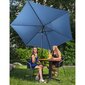 Dārza lietussargs ar diametru 300 cm, zils cena un informācija | Saulessargi, markīzes un statīvi | 220.lv