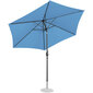 Dārza lietussargs ar diametru 300 cm, zils цена и информация | Saulessargi, markīzes un statīvi | 220.lv