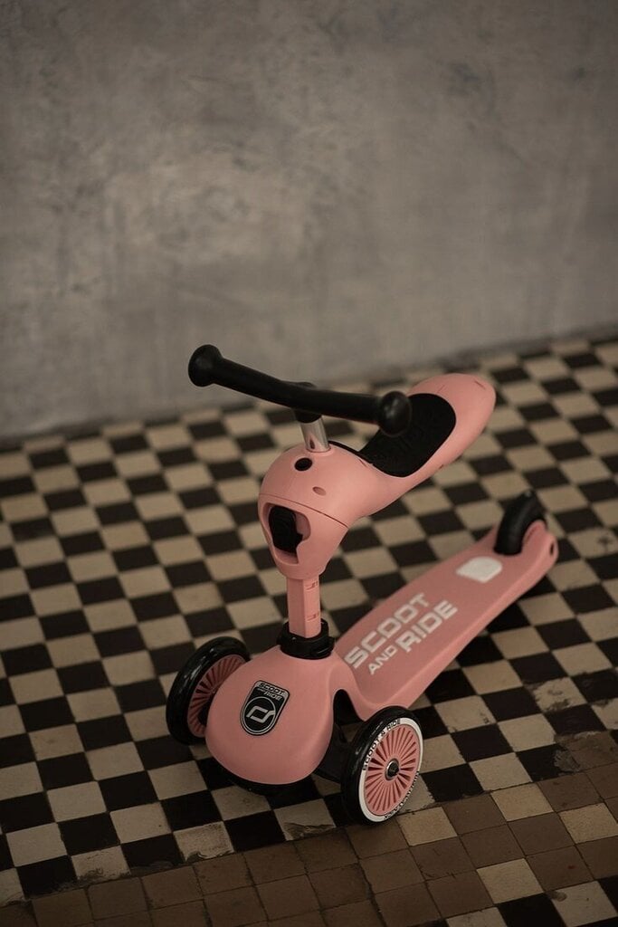 Trīsriteņu skrejritenis Scoot and Ride, rozā cena un informācija | Skrejriteņi | 220.lv
