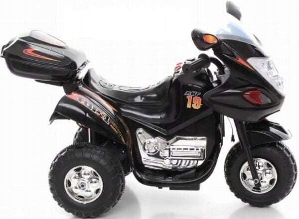 Motocikls Bobo-San, melns cena un informācija | Bērnu elektroauto | 220.lv