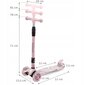 Trīsriteņu skrejritenis Kidwell Vento Hubaven 01A2, rozā cena un informācija | Skrejriteņi | 220.lv