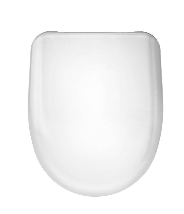 RIGA kompakts tualetes pods, 3/6 l poga, horizontāla skalošana, balts un tualetes poda sēdeklis cena un informācija | Tualetes podi | 220.lv