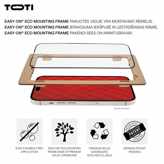 Toti Premium Samsung Galaxy S24 Plus cena un informācija | Ekrāna aizsargstikli | 220.lv