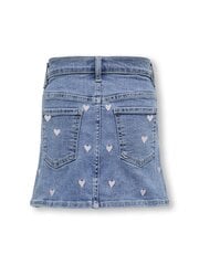 Детская джинсовая юбка Only, синий/розовый цена и информация | Юбки для девочек | 220.lv