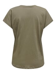 ONLY PLAY женская футболка 15316794*01, тёмно-бежевый тёмно-бежевый /waln 5715512840758 цена и информация | Женские футболки | 220.lv
