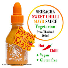 Вегетарианский сладкий соус чили с майонезом Sriracha, Flying Goose Brand, 200 мл цена и информация | Соусы | 220.lv