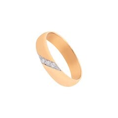 Обручальное кольцо с бриллиантами цена и информация | Кольца | 220.lv
