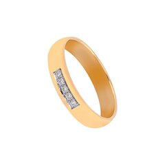 Обручальное кольцо с бриллиантами цена и информация | Кольца | 220.lv