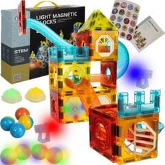 Магнитные блоки-дорожки StoreXO, 83 д. цена и информация | Конструкторы и кубики | 220.lv
