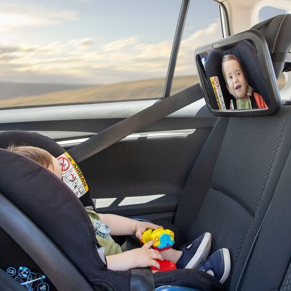 Mašīnas spogulis bērnu drošībai cena un informācija | Autokrēsliņu aksesuāri | 220.lv
