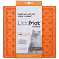 LickiMat Buddy anti-stresa silikona paklājiņš mitrai barībai, oranžs cena un informācija | Bļodas, kastes pārtikas | 220.lv