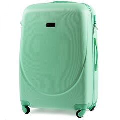 Темно-зеленый большой чемодан CODURA на 2-х колесах цена и информация | Чемоданы, дорожные сумки | 220.lv