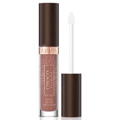 Lūpu spīdums Eveline Choco Glamour Vinyl Gloss Lip Liquid 01, 4.5 ml cena un informācija | Lūpu krāsas, balzāmi, spīdumi, vazelīns | 220.lv