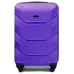 Vidējs koferis Wings, M, violets cena un informācija | Koferi, ceļojumu somas | 220.lv