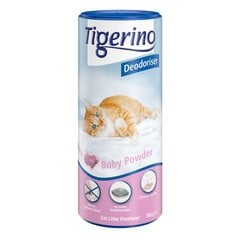 Dezodorants kaķu tualetēm Tigerino Baby Powder цена и информация | Туалеты для кошек | 220.lv