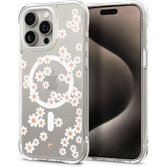 Case SPIGEN Cyrill Cecile Mag Magsafe ACS06759 for Iphone 15 Pro - White Daisy цена и информация | Чехлы для телефонов | 220.lv