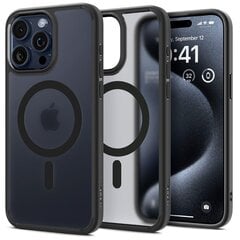 Spigen Ultra Hybrid MAG iPhone 15 Pro 6.1" Magsafe frost black ACS06720 цена и информация | Чехлы для телефонов | 220.lv