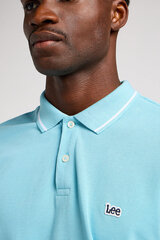 Рубашка-поло для мужчин Lee 112349952, синяя цена и информация | Мужские футболки | 220.lv