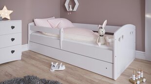 Белая кровать julia без ящика и матраса. 160/80 цена и информация | Детские кровати | 220.lv