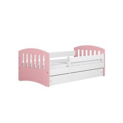 Кровать розовая классик 1 с ящиком, без матраса 180/80 цена и информация | Детские кровати | 220.lv