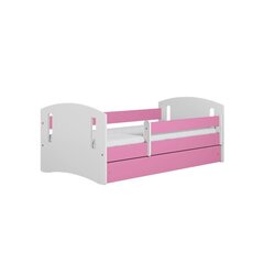 Розовая кровать классик 2 с ящиком, без матраса 160/80 цена и информация | Детские кровати | 220.lv