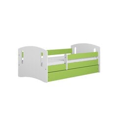 Кровать зеленая классик 2 без ящика, без матраса 140/80 цена и информация | Детские кровати | 220.lv