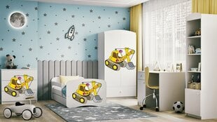 Кровать babydreams белая с ящиком, без матраса 160/80 цена и информация | Детские кровати | 220.lv
