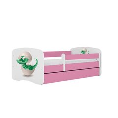 Розовая кровать babydreams без ящика и матраса 140/70 цена и информация | Детские кровати | 220.lv