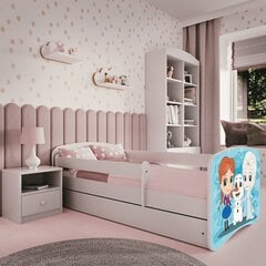 Белая кровать babydreams с ящиком и матрасом 140/70 цена и информация | Детские кровати | 220.lv