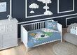 Bērnu gultas veļas komplekts Kosmosas, 90x120, 2 daļas cena un informācija | Bērnu gultas veļa | 220.lv